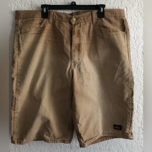 Men’s Dickies workwear khaki shorts 5 pocket size 40